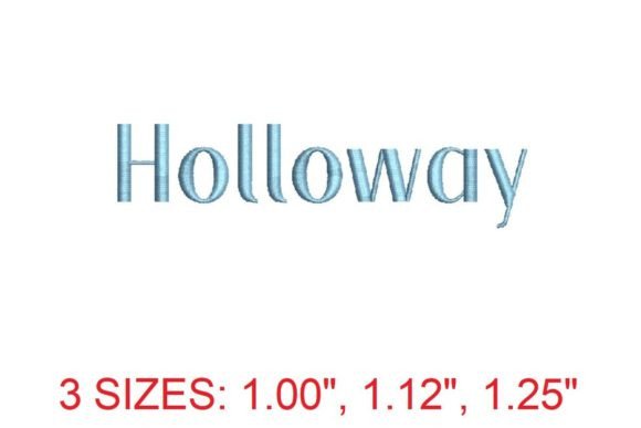 Mastering Embroidery Design with the Holloway Font: A Comprehensive Guide