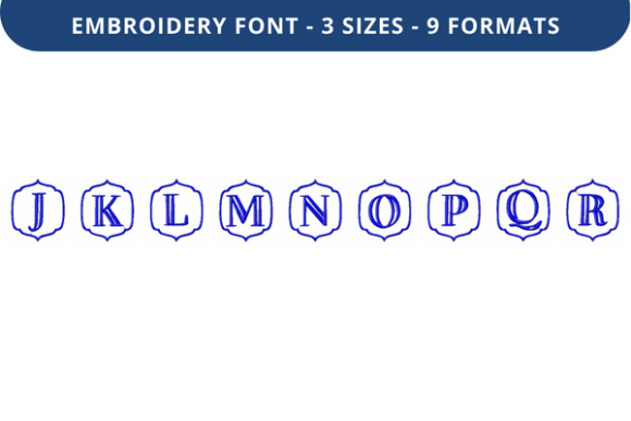 Ornatia Font J to R: A Versatile Embroidery Solution for Creative Projects