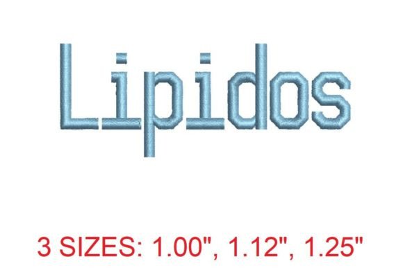 The Rise of Lipidos Font in Modern Embroidery Design
